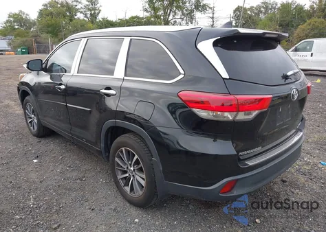 2018 Toyota Highlander Xle from USA, damaged, VIN 5TDJZRFH6JS559269